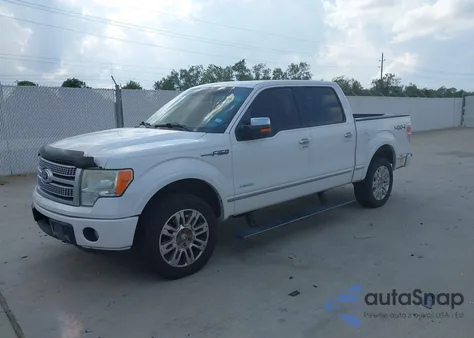 2011 Ford F-150 Platinum из США, поврежденный, VIN 1FTFW1ET3BFC92681